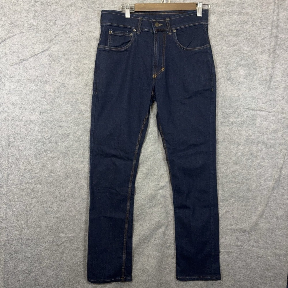 Origin Delta 68 Jeans Mens 30x31 Blue Dark Wash Stretch Made In USA D68
